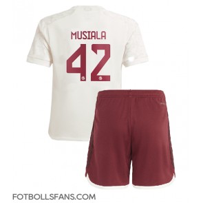 Bayern Munich Jamal Musiala #42 Replika Tredje Tröja Barn 2023-24 Kortärmad (+ Korta byxor)